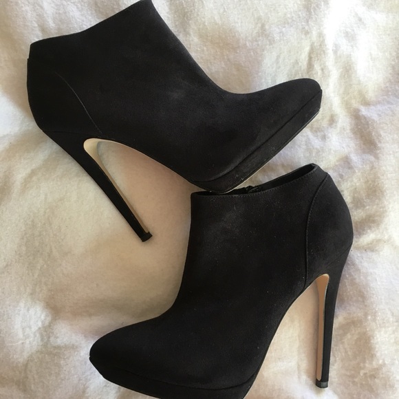 Kg By Kurt Geiger Black Suede Ankle 